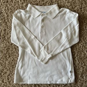 Bella Bliss Long-Sleeved Polo White
EUC; no stains Size 6